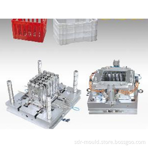 Plastic Injection Mould for Shopping Handle Basket Mould